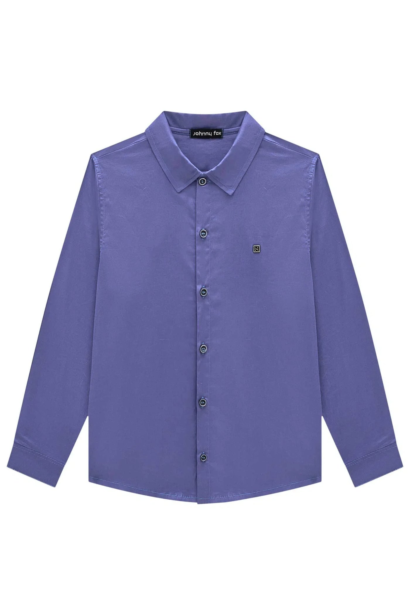 Camisa em Tricoline com Elastano 80031 Johnny Fox Teen Menino