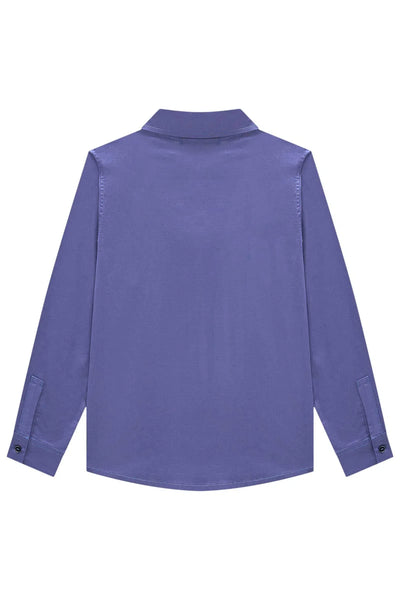 Camisa em Tricoline com Elastano 80031 Johnny Fox Teen Menino