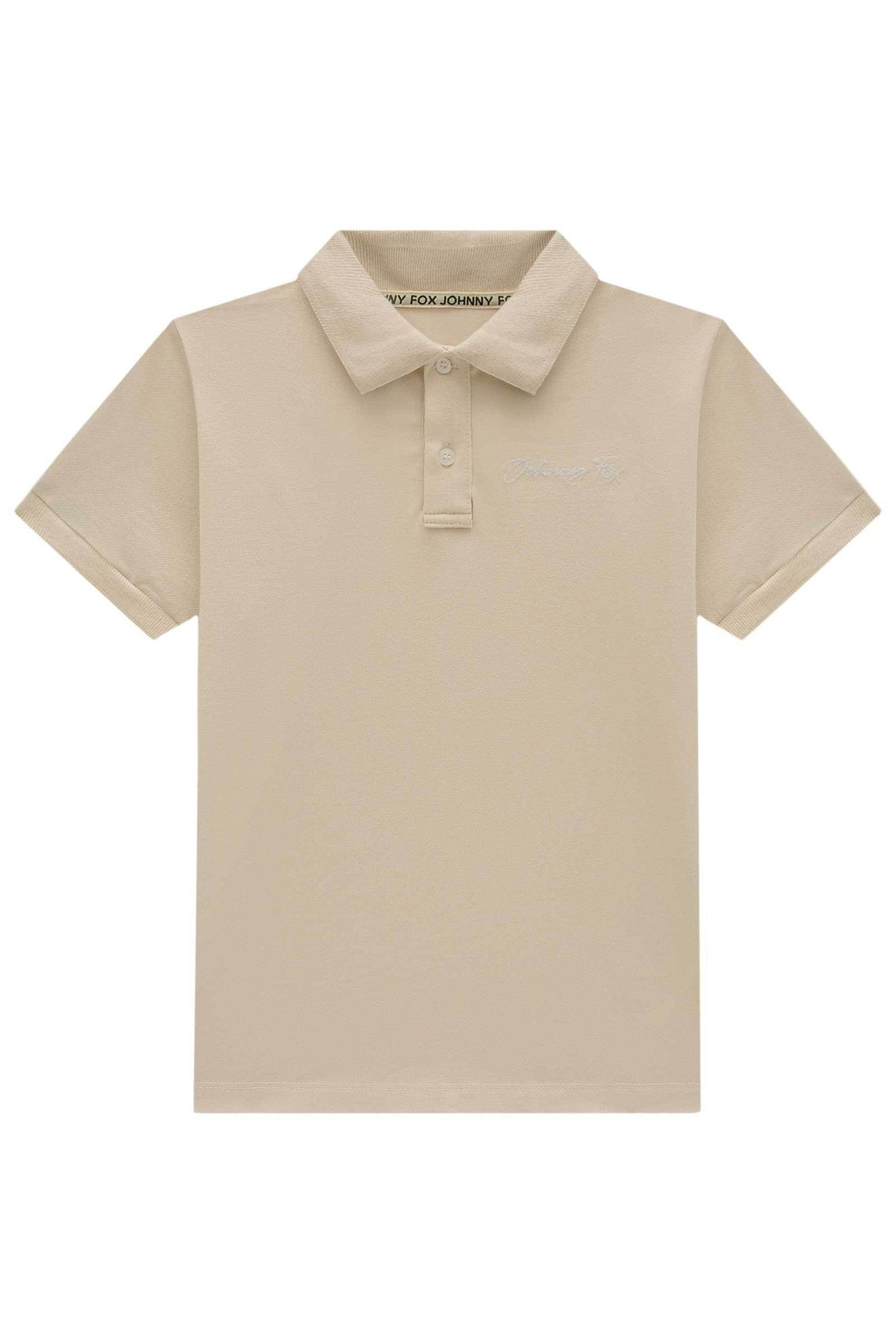 Camisa Polo em Piquet com Elastano 83509 Johnny Fox Teen Menino