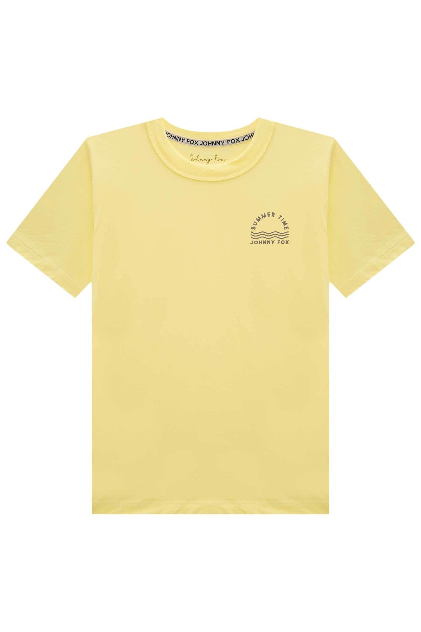Camiseta em Meia Malha 83507 Johnny Fox Teen Menino