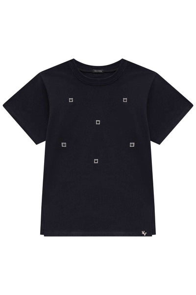Camiseta Over em Meia Malha 85157 Vic&Vicky Teen Menina