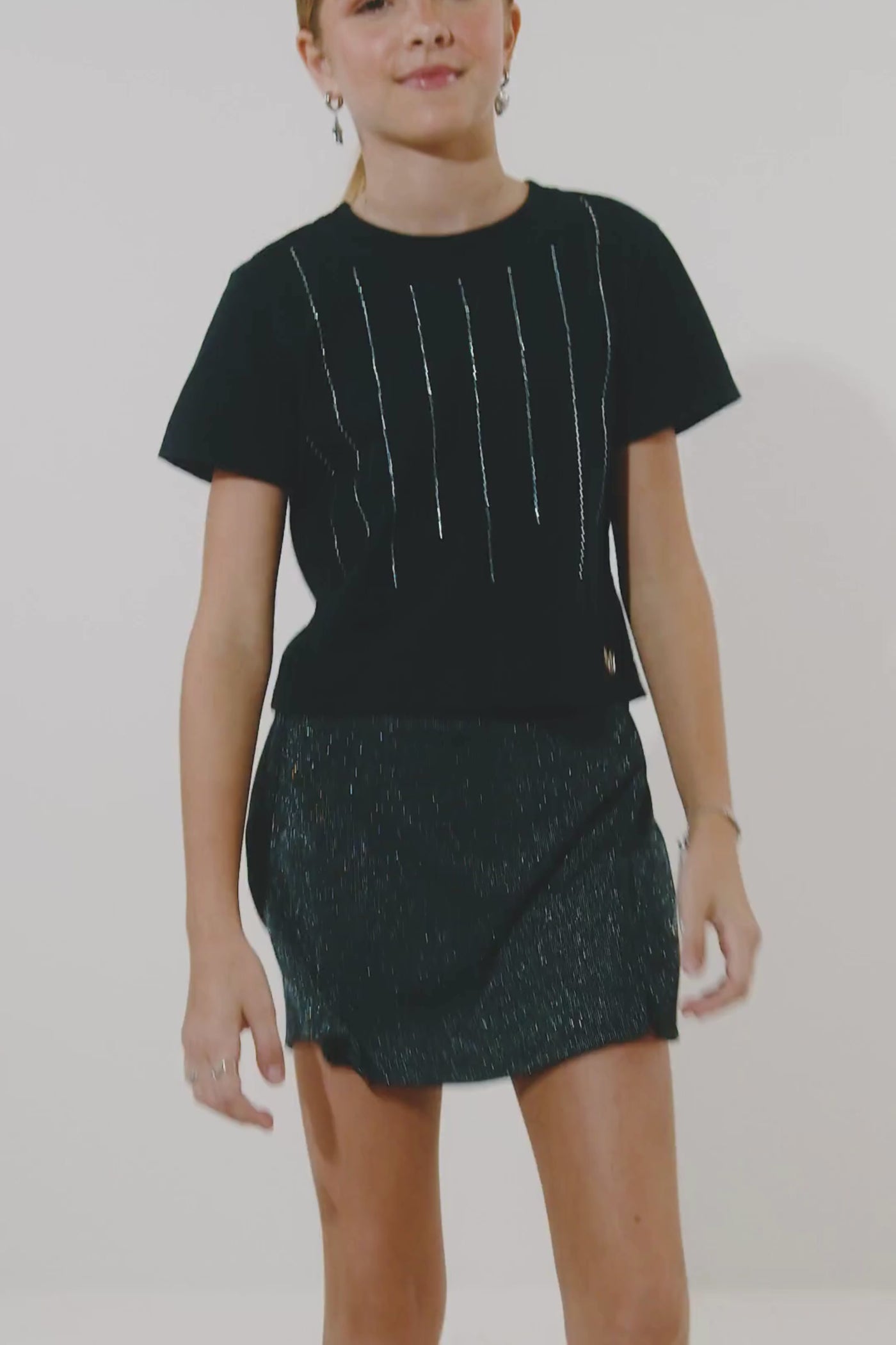 Vestido em Viscose Ryon 83656 Lilimoon Teen Menina