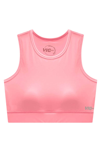 Top Cropped em Malha UV 50+ 84625 Vic&Vicky Teen Menina
