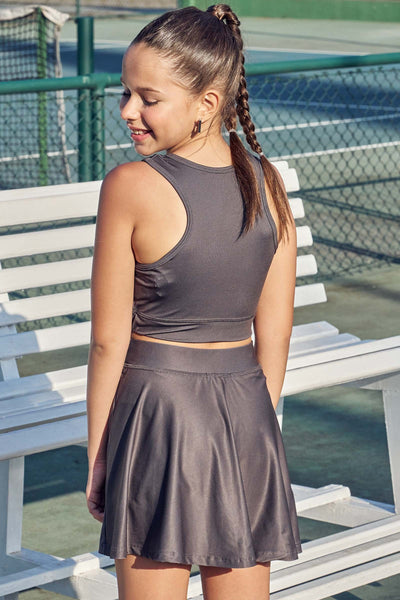 Top Cropped em Malha UV 50+ 84625 Vic&Vicky Teen Menina